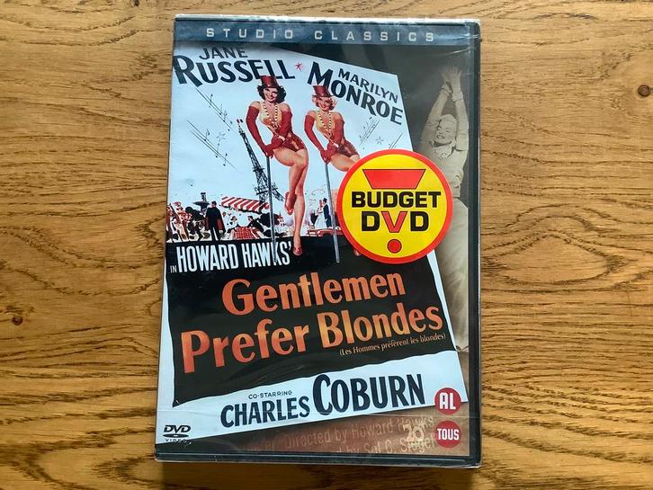 Gentleman Prefer Blondes met Marilyn Monroe, Jane Russel., Cd's en Dvd's, Dvd's | Klassiekers, Zo goed als nieuw, Drama, 1980 tot heden
