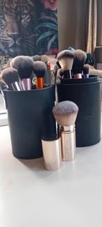 Make up kwasten set, Ophalen of Verzenden, Zo goed als nieuw, Zwart, Gehele gezicht