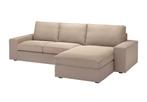 Ikea Kivik bank (3-zits met chaise longue (Tallmyra beige)), Ophalen, Zo goed als nieuw, Stof