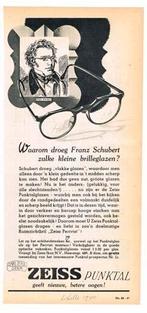 Zeiss PUNKTAL - Advertentie uit Tijdschrift 1940, Ophalen of Verzenden, Gebruikt