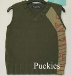 Maat 116 * Groen/khaki spencer *NIEUW* (7712), Trui of Vest, Canada House, Nieuw, Ophalen of Verzenden