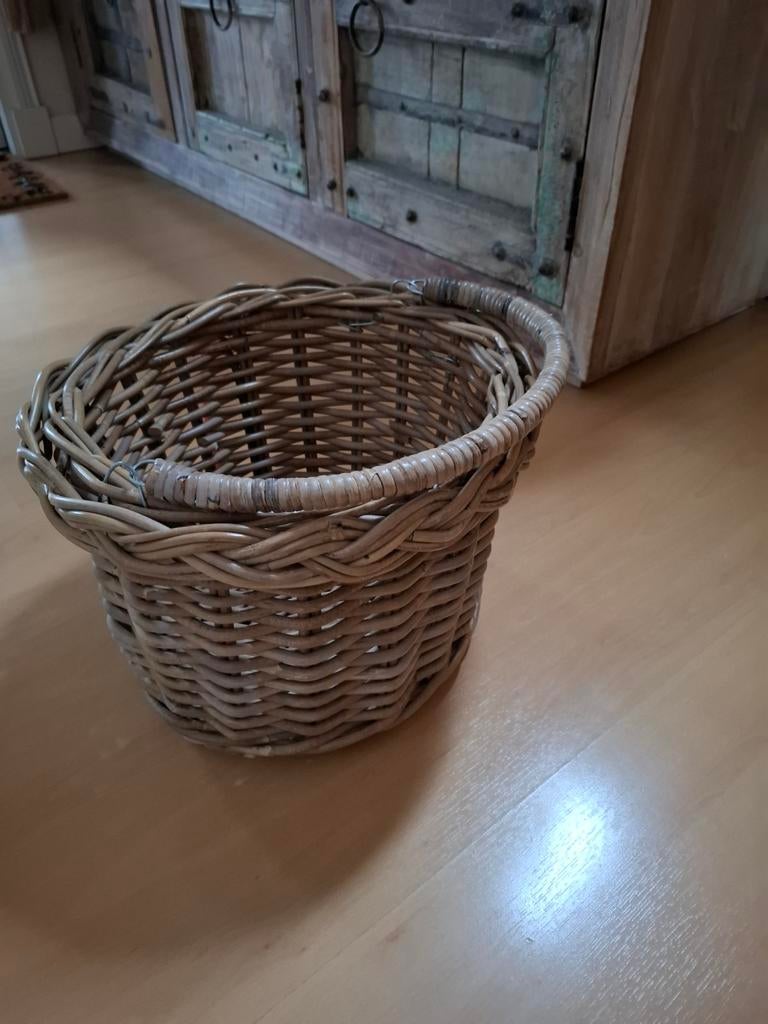 Fietsmandje riet, Ophalen of Verzenden, Nieuw