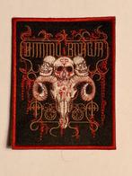 Dimmu Borgir heavy metal rock muziek patch embleem logo, Ophalen of Verzenden, Gebruikt, Kleding