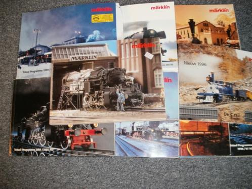 9x Marklin Ho catalogus uit de jaren 90., Hobby en Vrije tijd, Modeltreinen | H0, Zo goed als nieuw, Boek, Tijdschrift of Catalogus