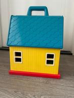 Poppenhuis met Meubels/binnen en buiten speelgoed(Apeldoorn), Verzamelen, Poppenhuizen en Toebehoren, Ophalen, Poppenhuis