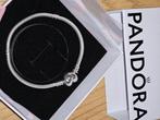 Pandora armband met hartsluiting, Ophalen of Verzenden, Nieuw, Zilver, Zilver