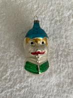 Antieke kerstbal - Gezichtje, Ophalen of Verzenden, Gebruikt