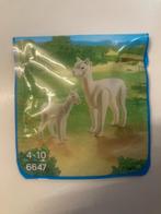 Playmobil alpaca met jong wildlife, Kinderen en Baby's, Speelgoed | Playmobil, Ophalen of Verzenden, Zo goed als nieuw, Complete set