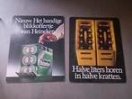 Heineken vintage reclame 1980's, Ophalen of Verzenden, Gebruikt, Reclamebord, Plaat of Schild, Heineken