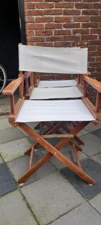 regiseur tuinstoelen, Tuin en Terras, Ophalen, Gebruikt, Hout, Inklapbaar