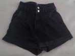 Zara boyfriend oversized korte broek zwart maat s 36 broekje, Kort, Verzenden, Zo goed als nieuw, Maat 36 (S)