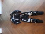 Lederen motorpak Berik, Motoren, Ophalen of Verzenden, Berik, Tweedehands, Heren