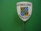 speldje van Leeuwen-zegel Groningen, Verzamelen, Speldjes, Pins en Buttons, Verzenden, Zo goed als nieuw, Merk, Speldje of Pin