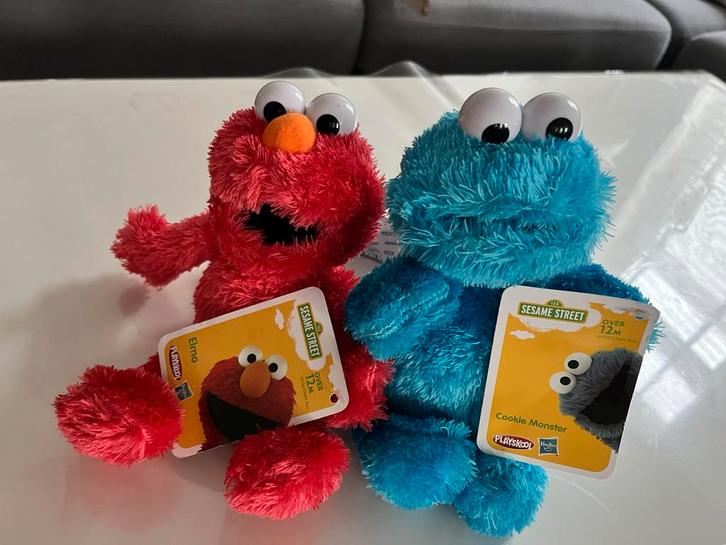 Nieuwe! Sesamstraat elmo koekiemonster, Kinderen en Baby's, Speelgoed | Knuffels en Pluche, Nieuw, Overige typen, Ophalen of Verzenden