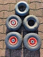 Bolderwagen wielen., Ophalen of Verzenden, Gebruikt