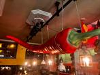 Grote Rode Peper Decoratie - 2,5m, Ophalen, Gebruikt