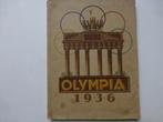 Plaatjesalbum: Olympia 1936 (van het bedrijf Cremer), Boeken, Ophalen of Verzenden, Gelezen, Plaatjesalbum