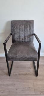 Eetkamerstoel Toby, Ophalen of Verzenden, Zo goed als nieuw, Grijs, Vijf, Zes of meer stoelen