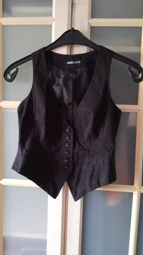 Gilet voor dames/meisjes maat 32, zwart, Sieraden, Tassen en Uiterlijk, Kettingen, Zo goed als nieuw, Overige materialen, Zwart