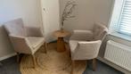 2x Fauteuil met tafeltje, Ophalen, 75 tot 100 cm, 50 tot 75 cm