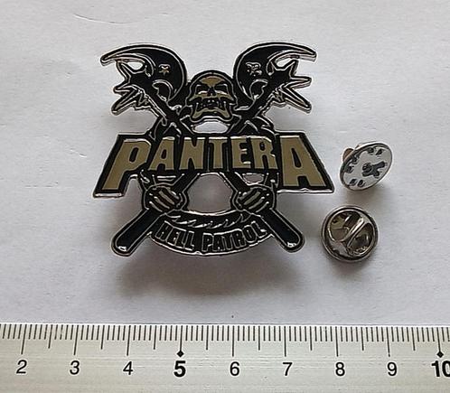 Pantera shaped pin badge hell speld patrol n3, Verzamelen, Muziek, Artiesten en Beroemdheden, Nieuw, Overige typen, Verzenden