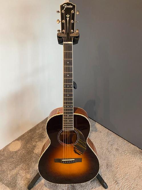 Fender Paramount 220E Parlor (ruil), Muziek en Instrumenten, Snaarinstrumenten | Gitaren | Akoestisch, Zo goed als nieuw, Western- of Steelstringgitaar