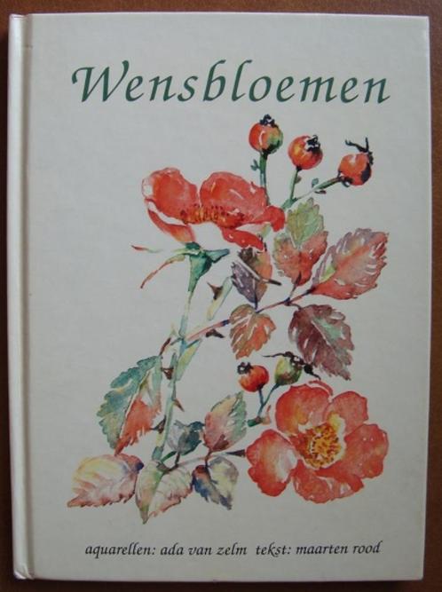 Wensbloemen - Ada van Zelm & Maarten Rood - hc, Boeken, Natuur, Zo goed als nieuw, Bloemen, Planten en Bomen, Ophalen of Verzenden