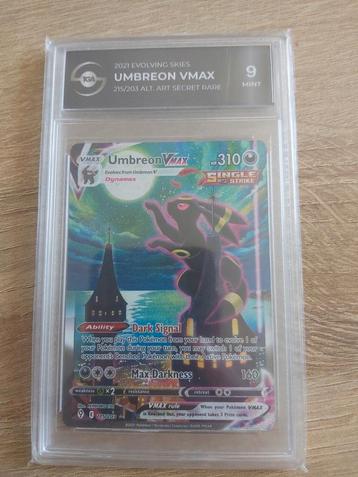 Umbreon vmax #215 alt art Evolving skies MINT beschikbaar voor biedingen