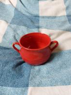 Rode Kom met Oortjes, Ophalen, Gebruikt, Kom(men), Effen