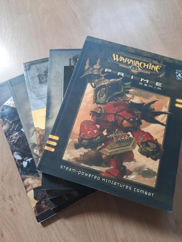Warmachine boeken, complete set MOET WEG IVM VERHUIZING beschikbaar voor biedingen