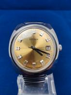 Citizen vintage heren horloge, Staal, Citizen, Ophalen of Verzenden, Leer