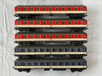 Lima DB set met 3x 1e klas en 2x 2e klas rijtuigen beschikbaar voor biedingen
