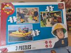 Puzzel brandweerman Sam, Kinderen en Baby's, Speelgoed | Kinderpuzzels, Ophalen of Verzenden, 10 tot 50 stukjes, Zo goed als nieuw