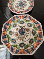 Set van 2 wandborden Makkum, Ophalen of Verzenden