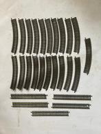 Fleischmann messing rails te koop, Hobby en Vrije tijd, Modeltreinen | H0, Gebruikt, Gelijkstroom, Fleischmann, Rails