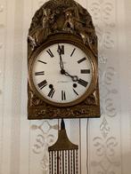 Antieke Franse Comtoise Klok, Antiek en Kunst, Ophalen of Verzenden
