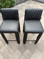 Moooi Monster Low barkruk H66 zwart 2x, 2 krukken, Ophalen of Verzenden, Zo goed als nieuw, Metaal