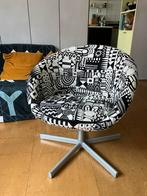 Ikea Skruvsta bureaustoel burostoel draaistoel zwart wit, Ophalen, Zo goed als nieuw