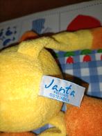 Janta Steinbeck gele met oranje kat / poes knuffel, Ophalen of Verzenden, Poes
