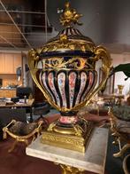 Vazen met brons, Antiek en Kunst, Antiek | Lampen, Ophalen of Verzenden