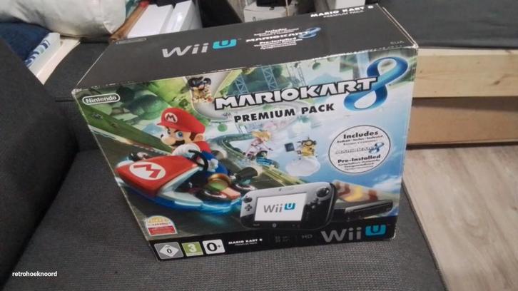 Nintendo Wii U Zwart - Compleet!, Spelcomputers en Games, Spelcomputers | Nintendo Wii U, Gebruikt, Zonder controller, Ophalen of Verzenden