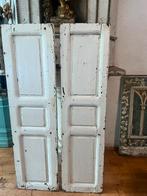 Oude antieke luiken shutter wit brocante luik, Ophalen of Verzenden