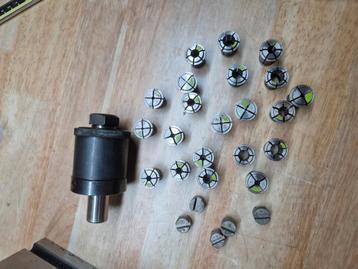 Pafix tapkop met schaublin spantangen beschikbaar voor biedingen