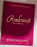 REMBRANDT De Musical Programma Boekje, Boeken, Verzenden, Nieuw, Ballet of Musical