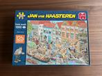 Jan van Haasteren Blokker 125 jaar - 1000 stukjes, Een of twee spelers, Ophalen of Verzenden, Zo goed als nieuw
