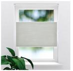 Soluna plisségordijnen honingraat – top down/bottom up, Ophalen of Verzenden, Zo goed als nieuw, Wit, 150 tot 200 cm