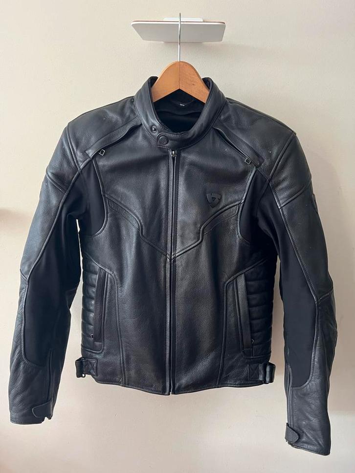 Revit leren motorjas, Motoren, Kleding | Motorkleding, Jas | leer, Heren, Tweedehands, Ophalen of Verzenden