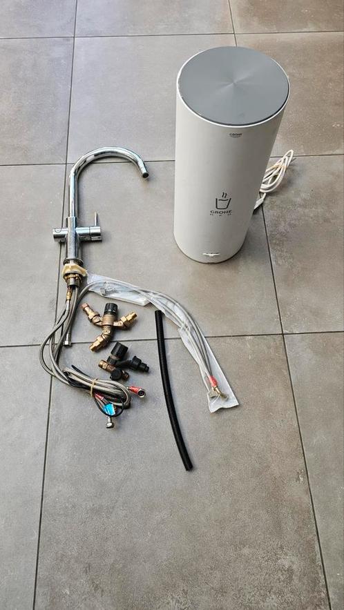 GROHE RED heetwaterkraan met boiler, Doe-het-zelf en Verbouw, Geisers en Boilers, Zo goed als nieuw, Boiler, Minder dan 20 liter