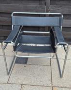 Replica Marcel Breuer wassily chair model met lichte schade, Ophalen, Gebruikt, Zwart, Design