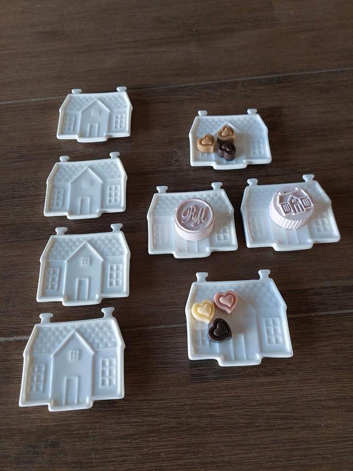 Riviera Maison Theezakjeshouders Huisjes, Huis en Inrichting, Keuken | Keukenbenodigdheden, Nieuw, Ophalen of Verzenden